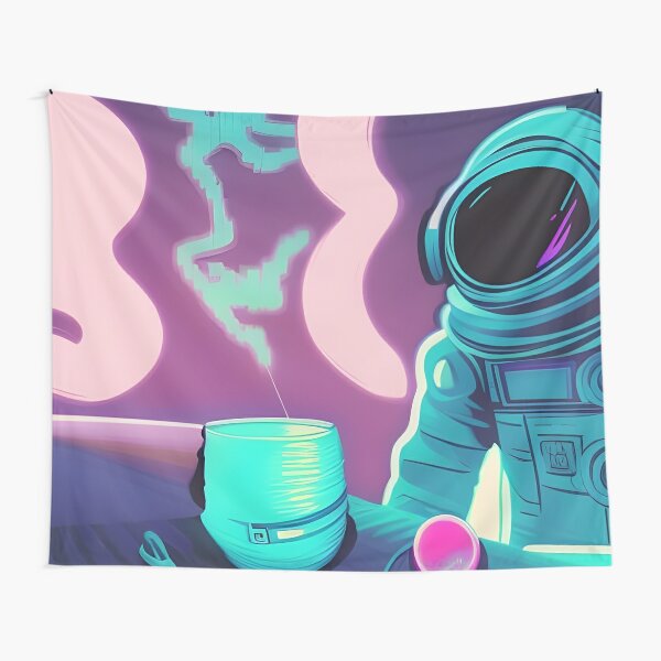 Spaceman Brewing Coffee Tapestry