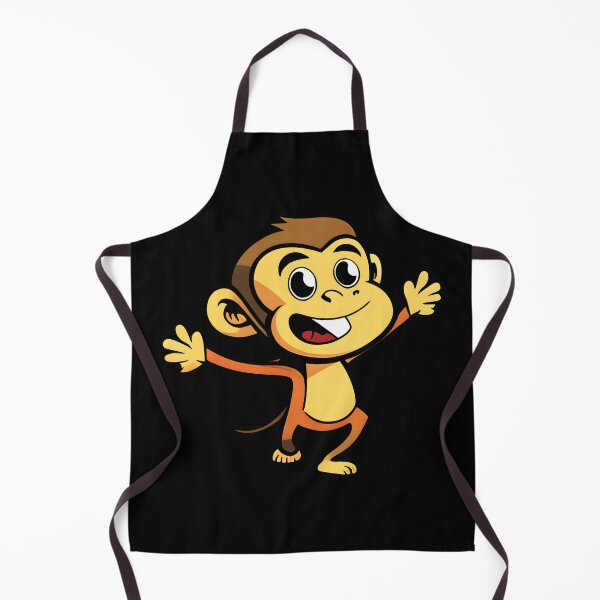 Item preview, Cute monkey in cartoon style designed and sold by Adorable Artifacts.