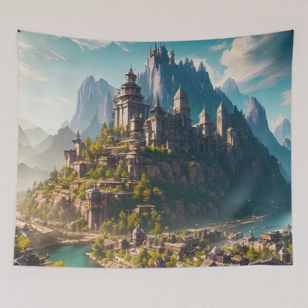 Item preview, RPG Style Thriving fantasy kingdom designed and sold by RK - Shop.