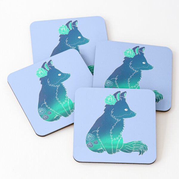 Item preview, Northern lights Rosewolf designed and sold by MumWolf-Doodles.