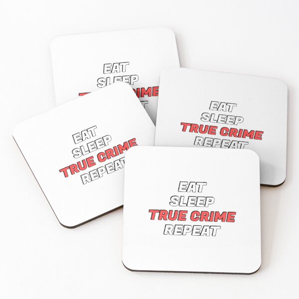 Item preview, Eat Sleep True Crime Repeat - funny podcaster - love podcasting designed and sold by Inspirationmotivation.