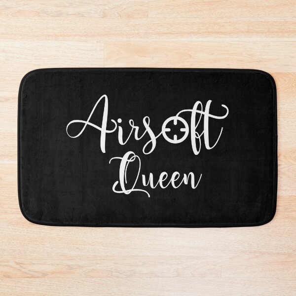Item preview, Airsoft Queen white text with a crosshair, for the female airsoft lovers designed and sold by EmeraldeaArt.