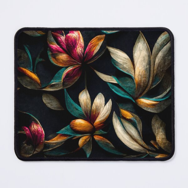 Item preview, floral botanical pattern tiled designed and sold by artfullyprompt.
