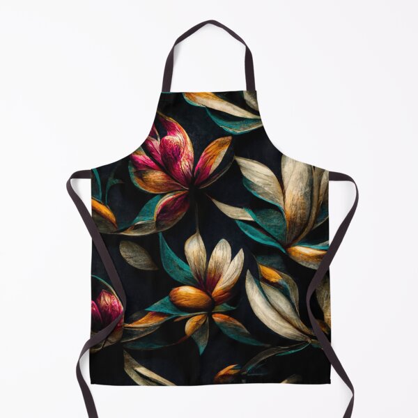 Item preview, floral botanical pattern tiled designed and sold by artfullyprompt.