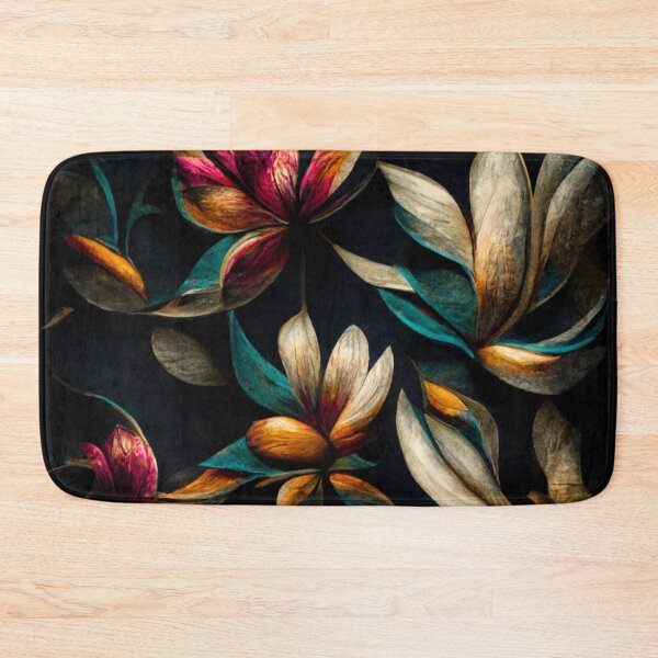 Item preview, floral botanical pattern tiled designed and sold by artfullyprompt.