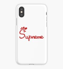 Chick Fil A Supreme Logo iPhone Case