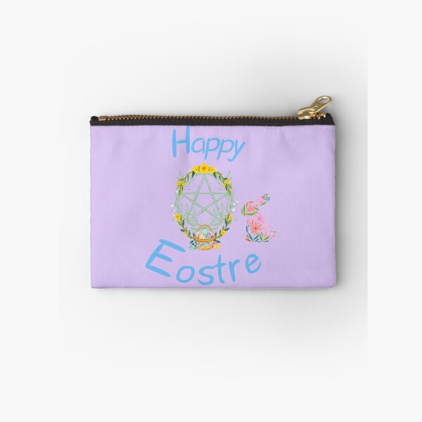 Item preview, Vernal Equinox Spring Easter Floral Bunny Pentagram Happy Eostre designed and sold by Lilac-Beetle.