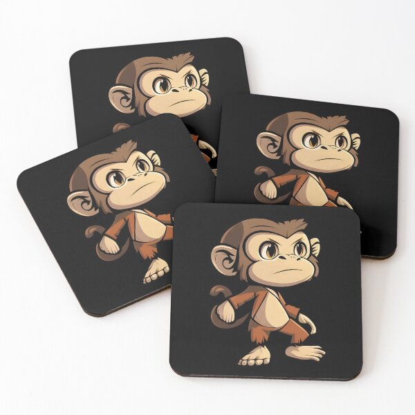 Item preview, Cute angry monkey designed and sold by Adorable  Artifacts.