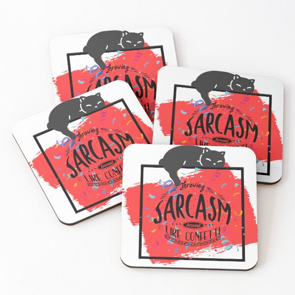 Item preview, Throwing sarcasm around like confetti  designed and sold by courtney petersen.