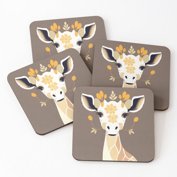 Item preview, Boho Safari Vibes: Adorable Giraffe designed and sold by BohoRhapsody.