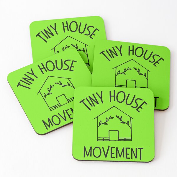 Item preview, Tiny House Movement Cute Black Drawing Design designed and sold by EarthArtDesigns.
