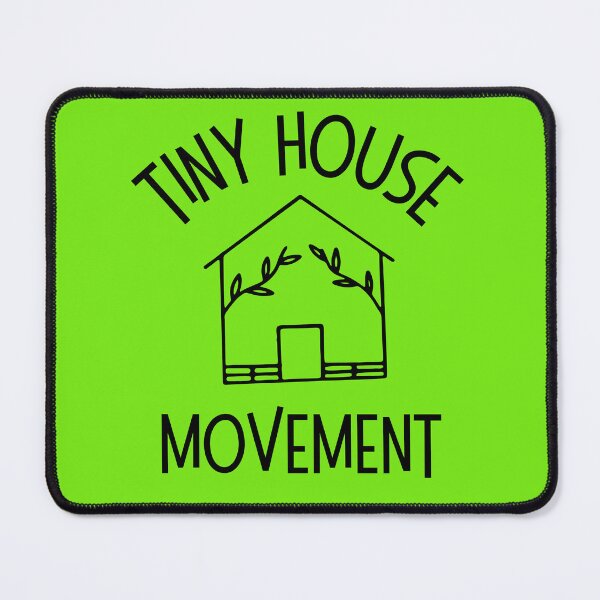 Item preview, Tiny House Movement Cute Black Drawing Design designed and sold by EarthArtDesigns.