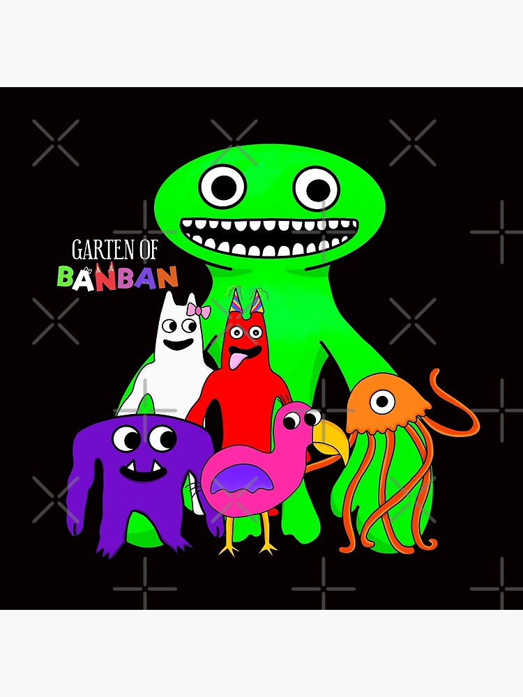 Rainbow Friends And Garden Of Banban Nabnab Plush Toy Doors Figure Cartoon  Doll Blue Monster Soft Stuffed Animal Children Gifts