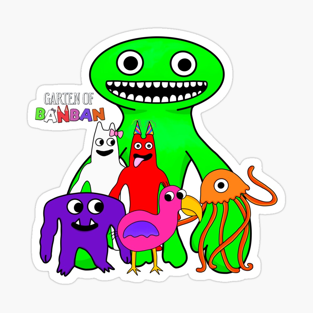 Garten of banban group all characters!