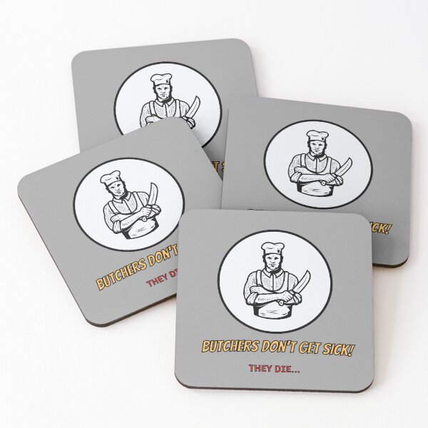 Item preview, Butchers don´t get sick! designed and sold by Dalipoe.