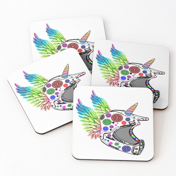 Item preview, MTB Unicorn Helmet - Mountain Biking MTB lovers, explore and adventure designed and sold by MTBSkaterLoversTees.