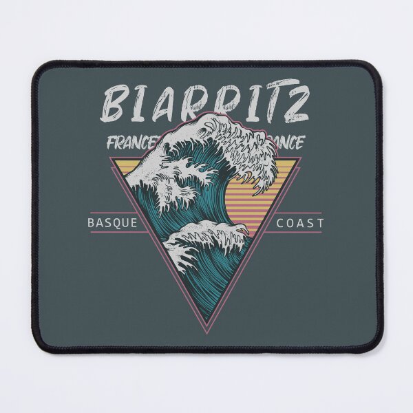 Item preview, Biarritz France Great Wave Surfing designed and sold by KrisSidDesigns.