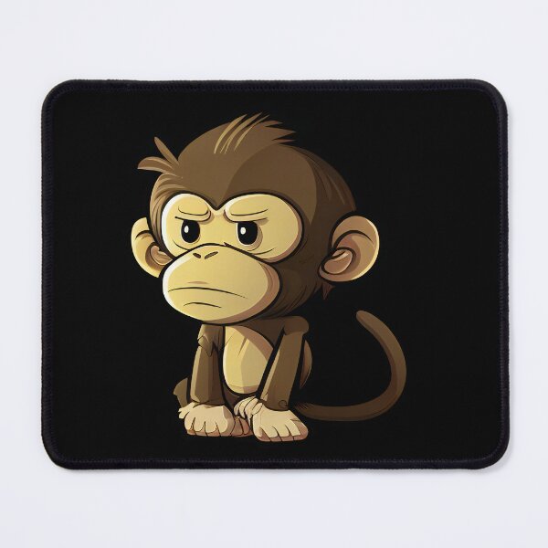 Item preview, Cute sad monkey designed and sold by Adorable  Artifacts.