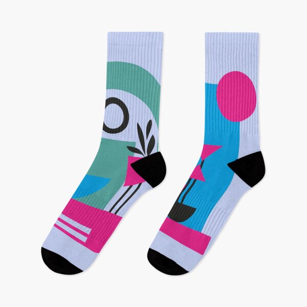 Item preview, Flamingo Porch Abstract Geometric Art designed and sold by Anna Lemos.