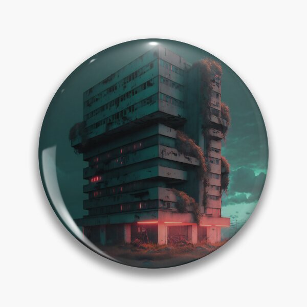 Item preview, A Post-Apocalyptic Masterpiece: The Brutalism and Fungi that Defy Time designed and sold by BrutalistWorld.