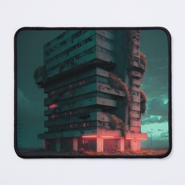 Item preview, A Post-Apocalyptic Masterpiece: The Brutalism and Fungi that Defy Time designed and sold by BrutalistWorld.