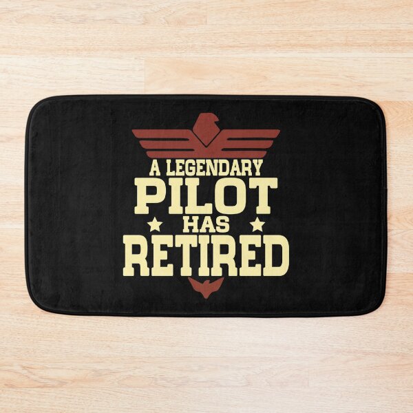 Item preview, Retired Pilot Airplane Cabin Crew Aircraft Aeronaut Captain  designed and sold by Eshat Zaman Munna(Your account ID is: 5776717).