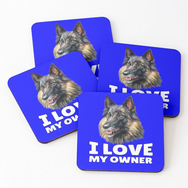Item preview, Belgian Tervuren Dog Owner I Love My Owner designed and sold by fantasticdesign.