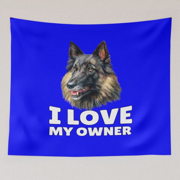 Item preview, Belgian Tervuren Dog Owner I Love My Owner designed and sold by fantasticdesign.