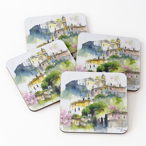 Item preview, Italy watercolor designed and sold by loud-silence.
