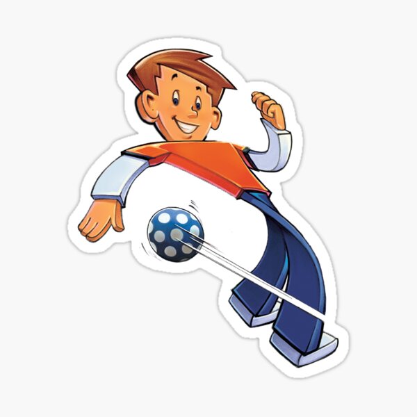 Deport Flat Stanley Square Sticker – Meatball Waterfall