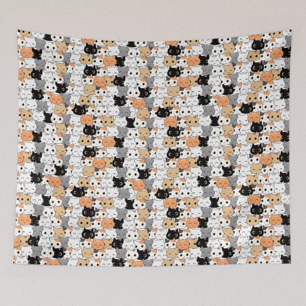 Item preview, Cute Cat Pattern designed and sold by Rusty-Gate98.
