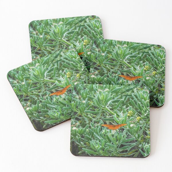 Item preview, Queen Butterfly on Sea Lavender designed and sold by TinyDinoDesigns.