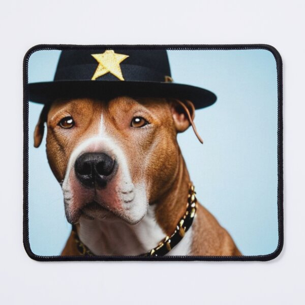 Item preview, Pitbulls of New York - The Godpupfather - Gangster pitbull dog designed and sold by WBP Mart.
