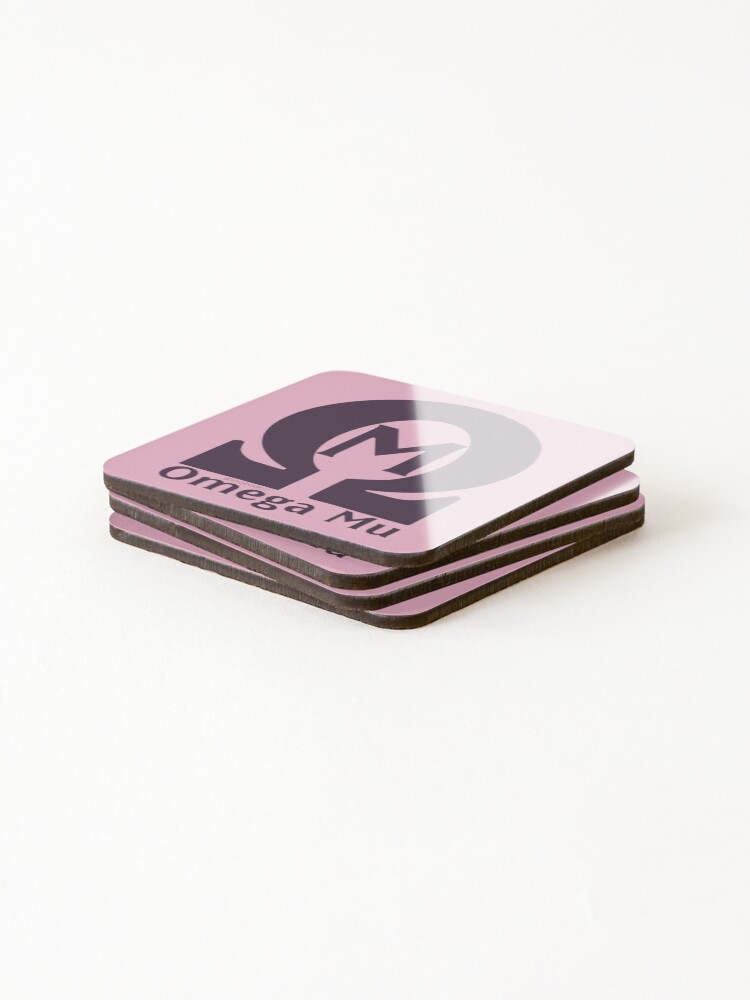 Thumbnail 4 of 5, Coasters (Set of 4), Omega Mu designed and sold by RooBooCo.