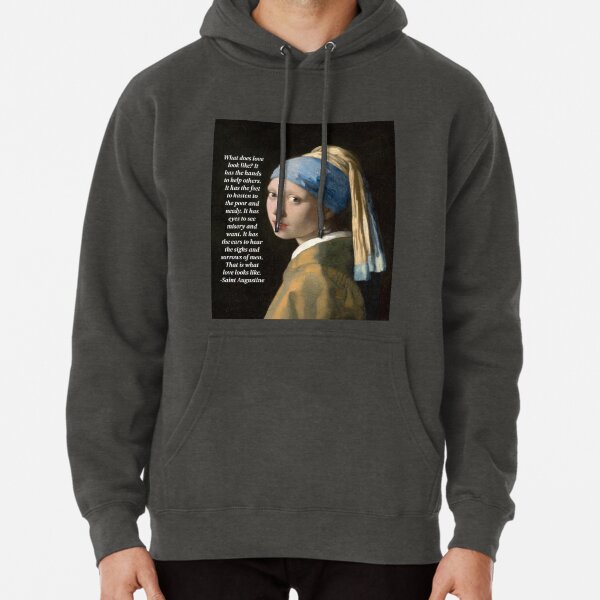 SAPEur Vermeer Pearl Earrings Hoodie（GENZAI × HYSTERIC GLAMOUR  