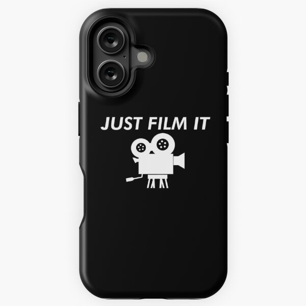 Item preview, Just Film It - White Text designed and sold by luscious-lance.