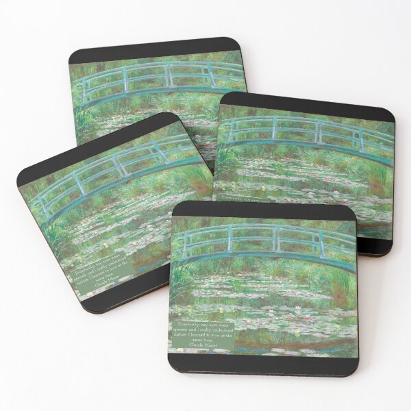 Item preview, Monet Painting With Monet Quote designed and sold by Classicambience.