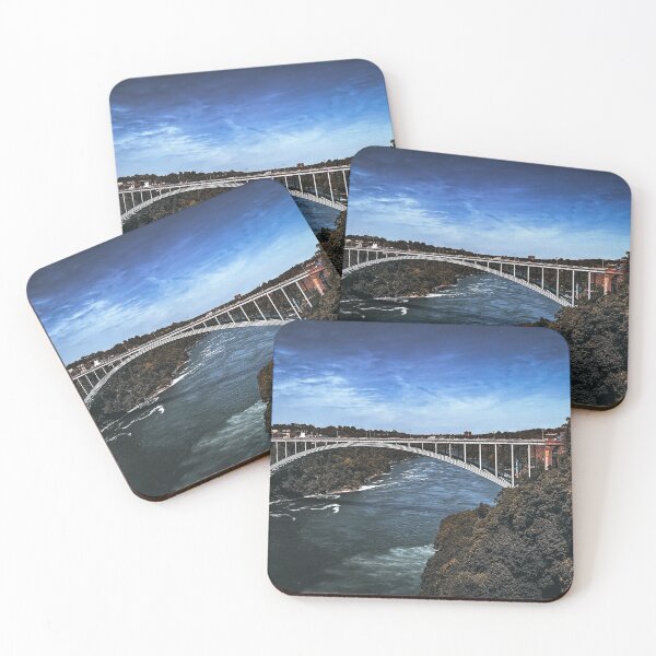 Item preview, Rainbow Bridge Niagara Falls  designed and sold by WhereTheyWander.