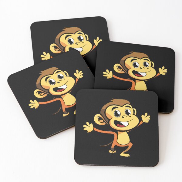 Item preview, Cute monkey in cartoon style designed and sold by Adorable  Artifacts.