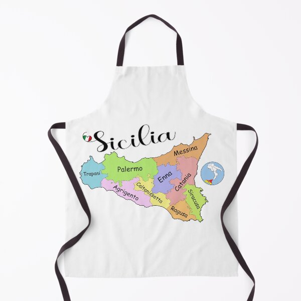 Item preview, I Love Sicilia - Provinces of Sicilia designed and sold by molamode.