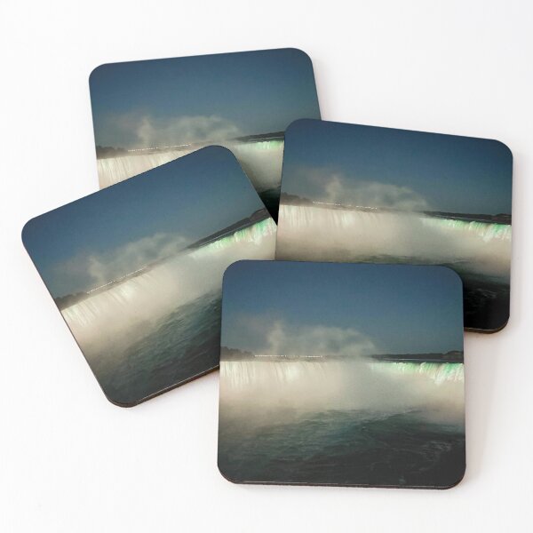 Item preview, Niagara Falls at night  designed and sold by WhereTheyWander.