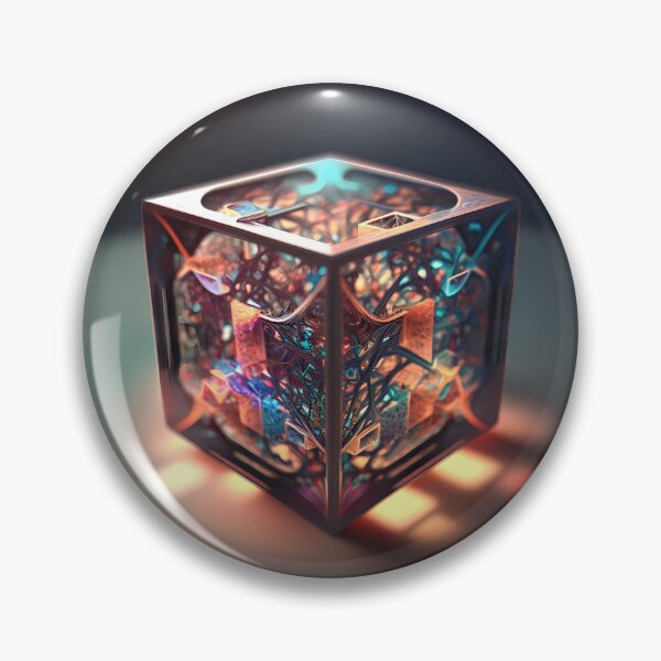 Item preview, Stained Hyper Lattice Cube designed and sold by KazNebel.