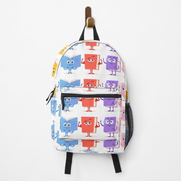 Item preview, Vibrant and Cute Cartoon Books Pattern - Perfect for Book Lovers! designed and sold by ElLocoMus.