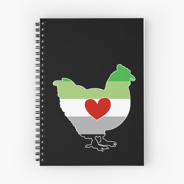 Item preview, Chicken Lover - LGBTQ Aromantic Flag Heart 02 designed and sold by Puddmuppy.