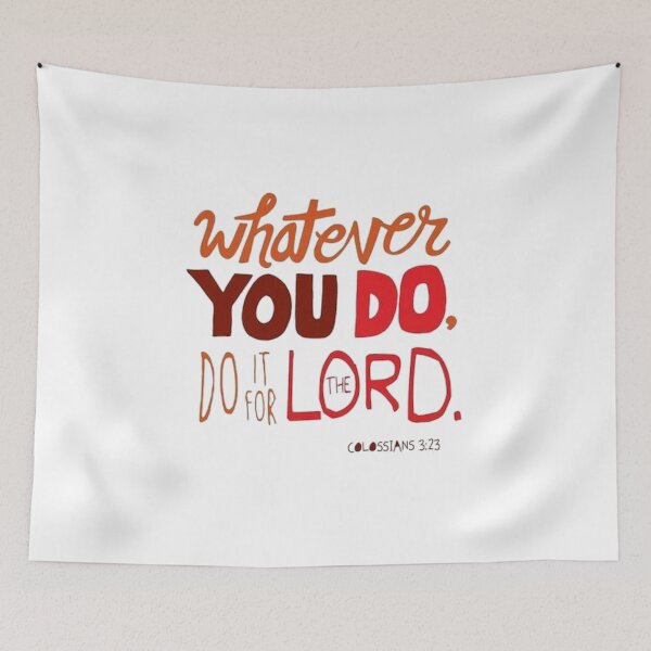 Item preview, Colossians 3:23 designed and sold by Gentle40Winks.