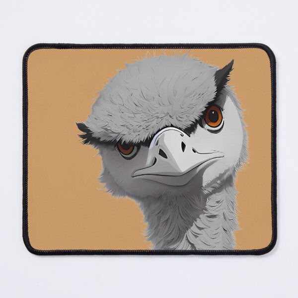 Item preview, Curious ostrich.Funny art designed and sold by Monlin.