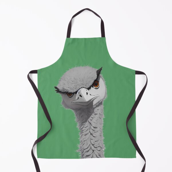 Item preview, Curious ostrich.Funny art designed and sold by Monlin.