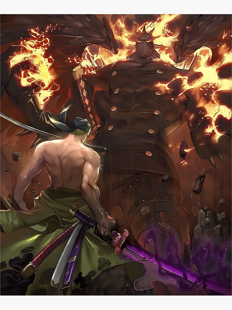 Zoro Defeats King  One Piece 