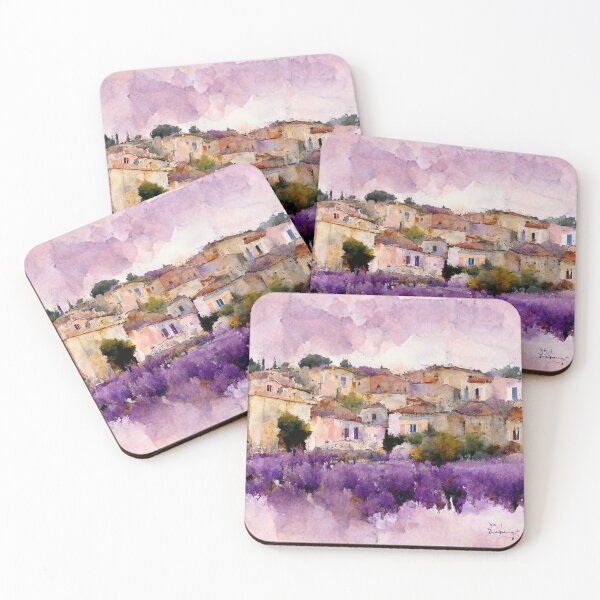 Item preview, Provence watercolor designed and sold by loud-silence.