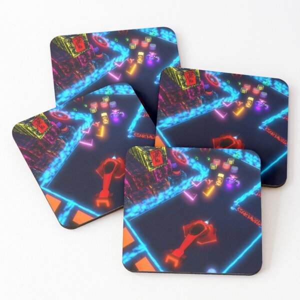 Beat the Machine: Rebooted - Video Game Cover Art Coasters (Set of 4)